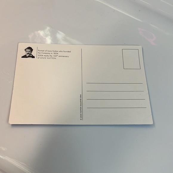 LOUIS VUITTON 150th Anniversary Postcard - Picture 3 of 6